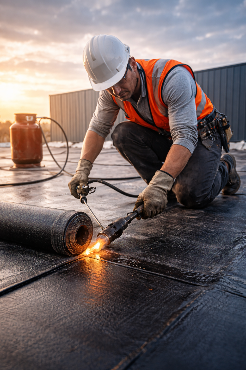 Étanchéité - chantier BETCOBAT